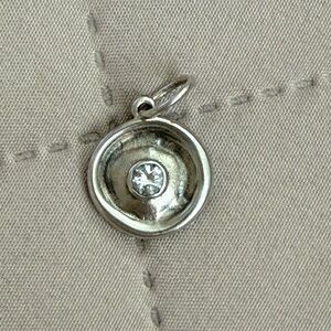 NWOT.  Waxing Poetic Sterling Silver Birthstone Charm